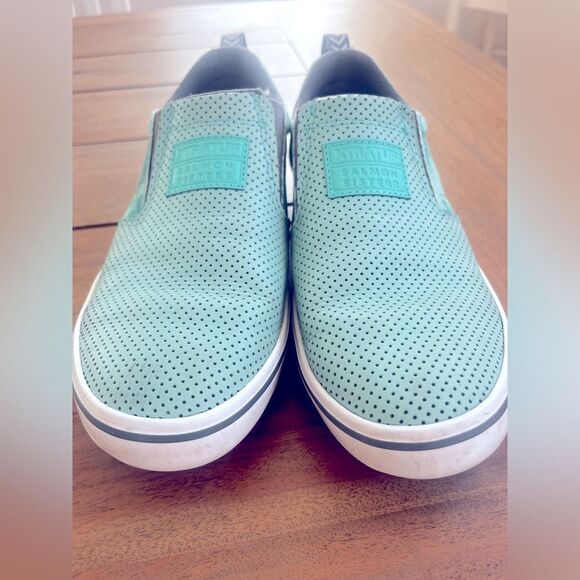 XTRATUF Salmon Sisters Mint Green Slip-On Sneakers; Size W8 - Picture 10 of 10